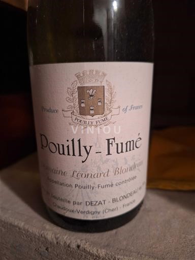 Loiredalen Pouilly-fumé Domaine Léonard Blondeau 1992