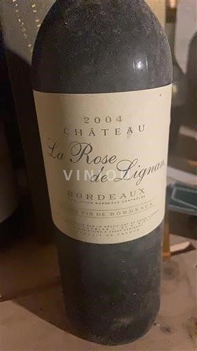 Bordeaux Château La Rose de Lignan 2004