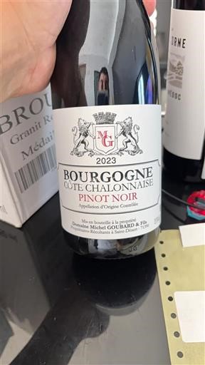 Bourgogne Bourgogne Côte Chalonnaise Domaine Michel Goubard & Fils 2023