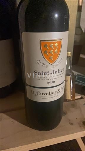 Bordeaux Saint-Julien H. Cuvelier & Fils 2012