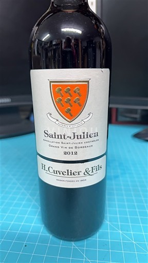Bordeaux Saint-Julien H. Cuvelier & Fils 2012