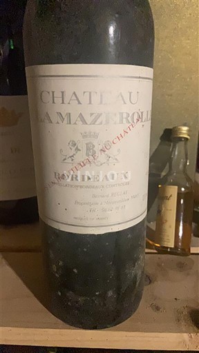 Bordeaux Château Lamazerolles 1989