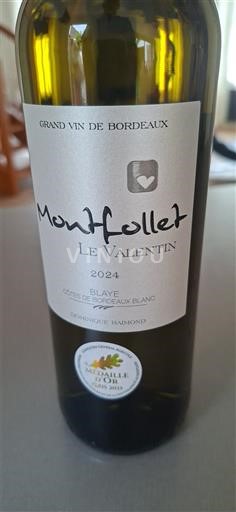 Bordeaux Blaye-Côtes-de-Bordeaux Montfollet Le Valentin 2024
