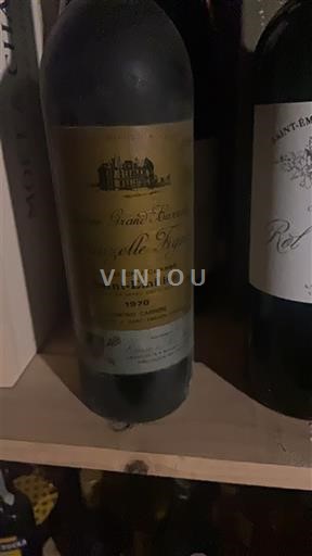 Bordéus Saint-Émilion Grand Cru Grand Cru Château Grand Barrail Lamarzelle Figeac 1970