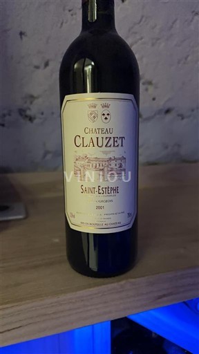 Burdeos Saint-Estèphe Château Clauzet 2001