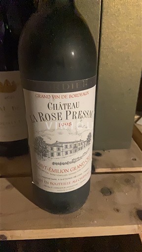 Bordeaux Saint-Émilion Grand Cru Grand Cru Château La Rose Pressac 1998