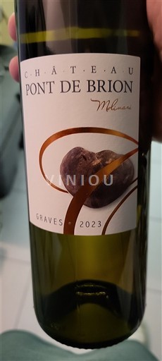 Bordeaux Graves Château Pont de Brion Milmars 2023