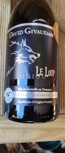 Thung lũng Rhône Côtes-du-rhône-villages David Givaudan Le Loup 2024