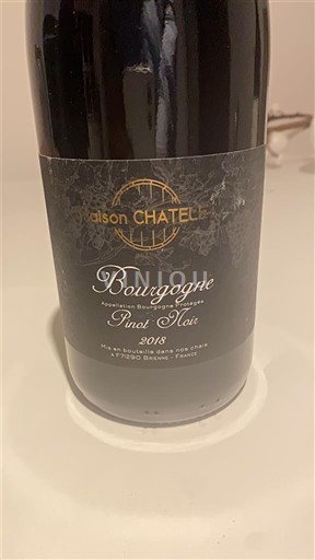 Burgundi Bourgogne Maison Chatel 2018