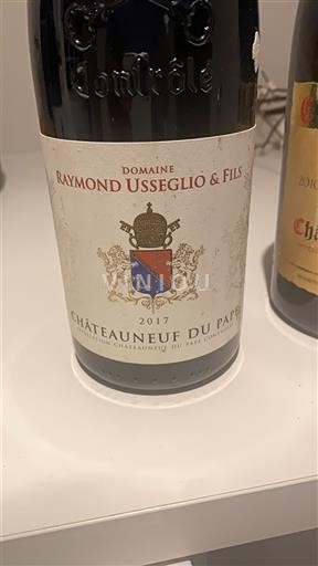 Thung lũng Rhône Châteauneuf-du-pape Domaine Raymond Usseglio & Fils 2017