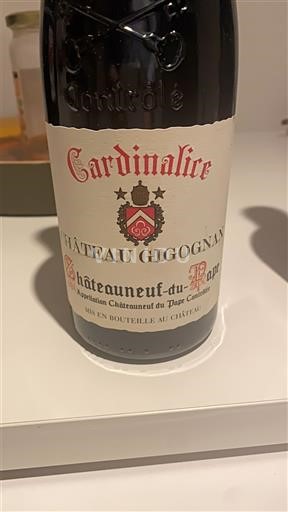 Thung lũng Rhône Châteauneuf-du-pape Château Gigognan Cardinalice 2019