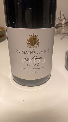 Rhônen laakso Lirac Domaine Amido Les Mires 2021