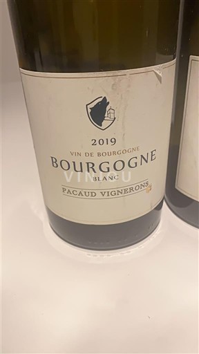 Burgundi Bourgogne Pacaud Vignerons 2019