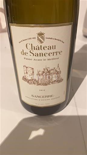 Vallée de la Loire Sancerre SANCERRE Passe Avant le Meilleur 2022