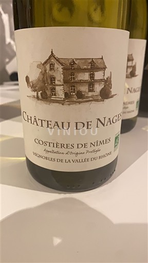 Rhônen laakso Nîmesin viinialue Château Nages 2023