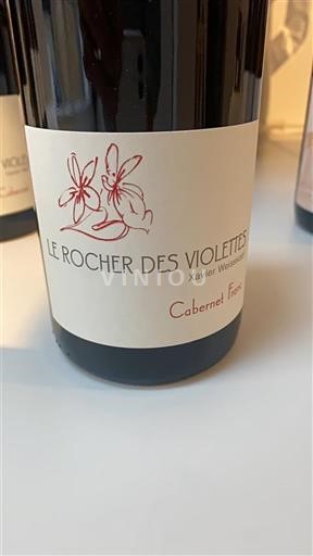 Loirevallei Touraine Le Rocher des Violettes Cabernet Franc 2019