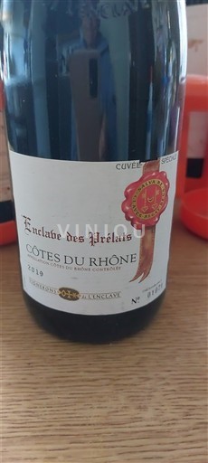Rhône Valley Côtes-du-Rhône L'Enclave Enclave des Prélats 2019