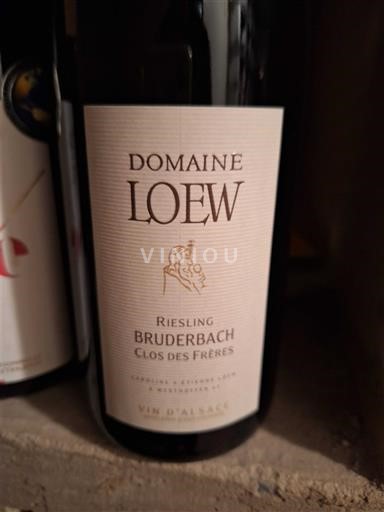 Alsace Domaine Loew Riesling Bruderbach Clos des Frères 2023