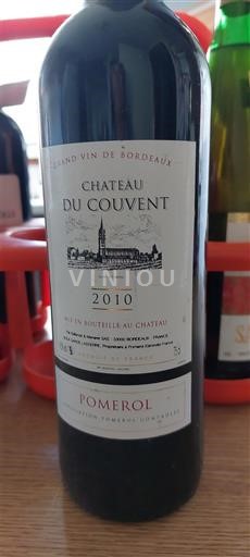 Bordeaux Pomerol Château Couvent 2010