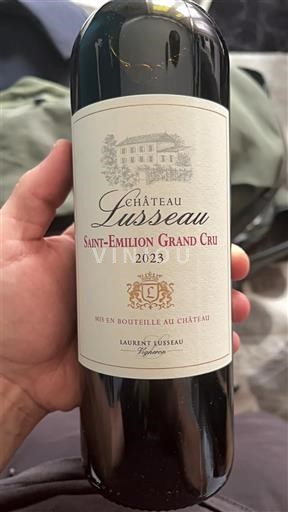 Bordeaux Saint-Émilion Grand Cru Château Lusseau 2023