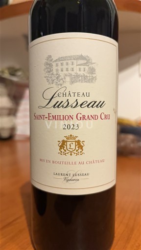 Bordo Сент-Емилион Гранд Кру Château Lusseau 2023