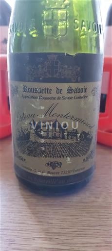 Savoie và Bugey Roussette-de-savoie Château Monttermine Không niên vụ
