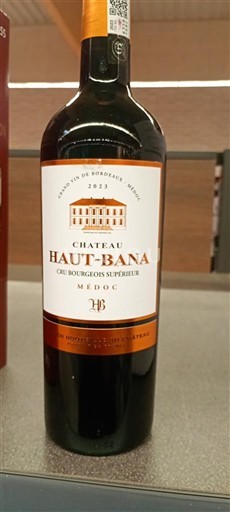 Bordeaux Médoc Château Haut-Bana 2023