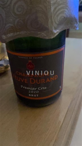 Šampanja Šampanjec Premier Cru Veuve Durand 2020