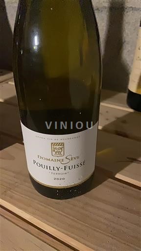 Burgundija Pouilly-fuissé Domaine Seve Terroir 2020