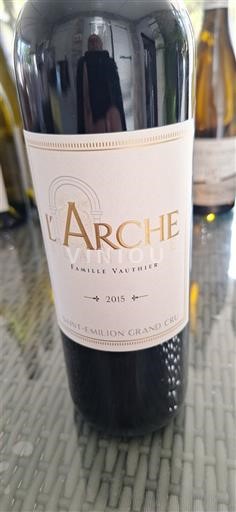 Bordeaux Saint-Émilion Grand Cru Grand Cru L'Arche 2015