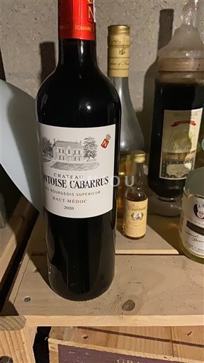 Bordeaux Haut-Médoc Château Lantoise Cabarrus Bourgeois Supérieur 2020