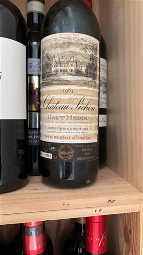 Bordeaux Haut-Médoc Château Pichon 1983