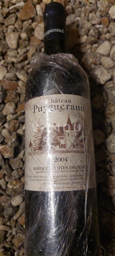 Bordeaux Francs-Côtes-de-Bordeaux Château Puygueraud 2004
