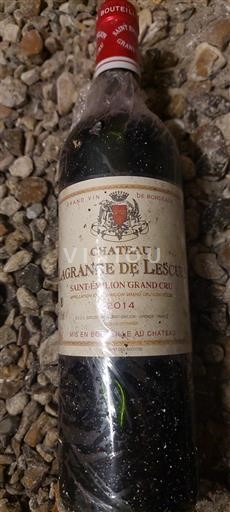 Bordeaux Saint-Émilion Grand Cru Grand Cru Château Lagrange de Lescure 2014