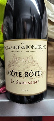 Rona dolina Côte-rôtie Domaine Bonserine La Sarrasine 2022