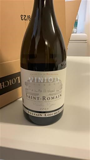 Burgundija Saint-Romain Sylvain Loichet Saint Romain Vielles Vignes 2021