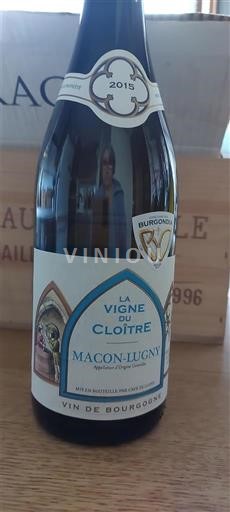 Borgonha Mâcon e mâcon-villages La Vigne du Cloître 2015