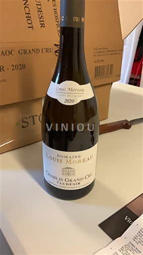 Burgund Chablis Grand Cru Domaine Louis Moreau Vaudésir 2020