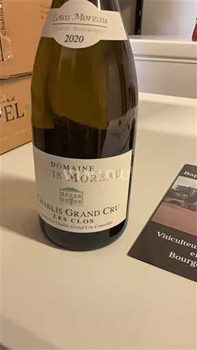 Burgund Chablis Grand Cru Domaine Louis Moreau Les Clos 2020