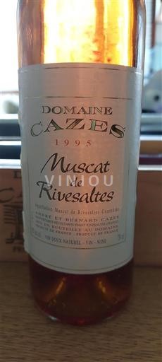 Roussillon Muscat de Rivesaltes Domaine Cazes 1995