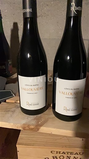 Rhône Valley Côtes-du-Rhône La Réméjanne Vallouvière Non-Vintage