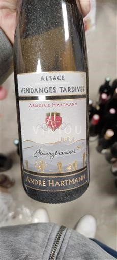 Alsace Vendanges Tardives André Hartmann Vendanges Tardives 2015