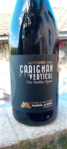 Roussillon Côtes-du-Roussillon Maison Albera Carignan Vertical Très Vieilles Vignes Altitude 525m 2021