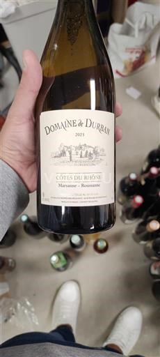 Rhône Valley Côtes-du-Rhône Domaine Durban 2023
