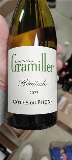 Rhône Valley Côtes du Rhône Domaine Gramiller Plénitude 2023