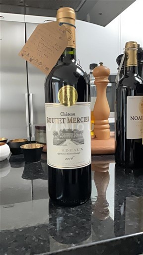 Burdeos Bordeaux Château Boutet Mercier 2016