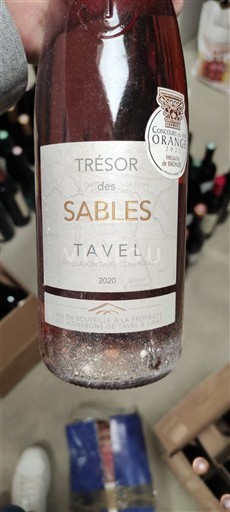 Thung lũng Rhône Tavel Trésor des Sables 2020