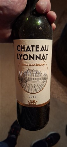 Bordeaux Lussac-Saint-Émilion Château Lyonnat 2014