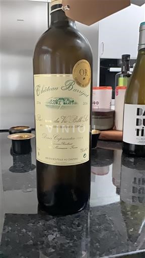 Bordeaux Bordeaux Supérieur Château Barrejat Pacherenc du vic blh 2016