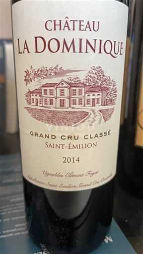 Bordeaux Saint-Émilion Grand Cru Château La Dominique 2014
